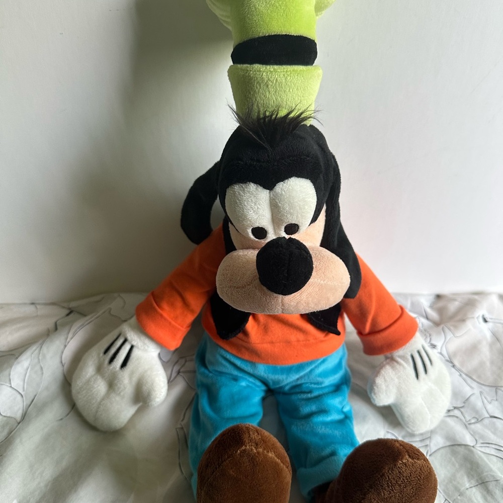 Disney Orange and Blue Stuffed Animal Plush